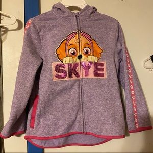 Paw Patrol Skye Zip Hoodie Size 6x